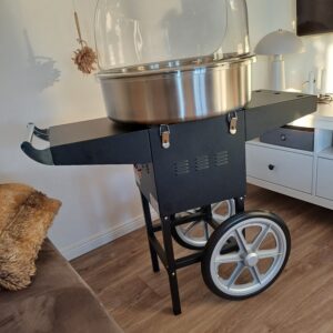 Zuckerwattemaschine schwarz