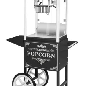 Popcornmaschine schwarz